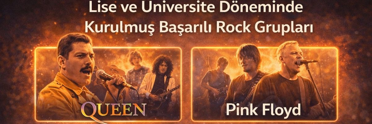 Lise ve Üniversite Döneminde Kurulmuş Başarılı Rock Grupları
